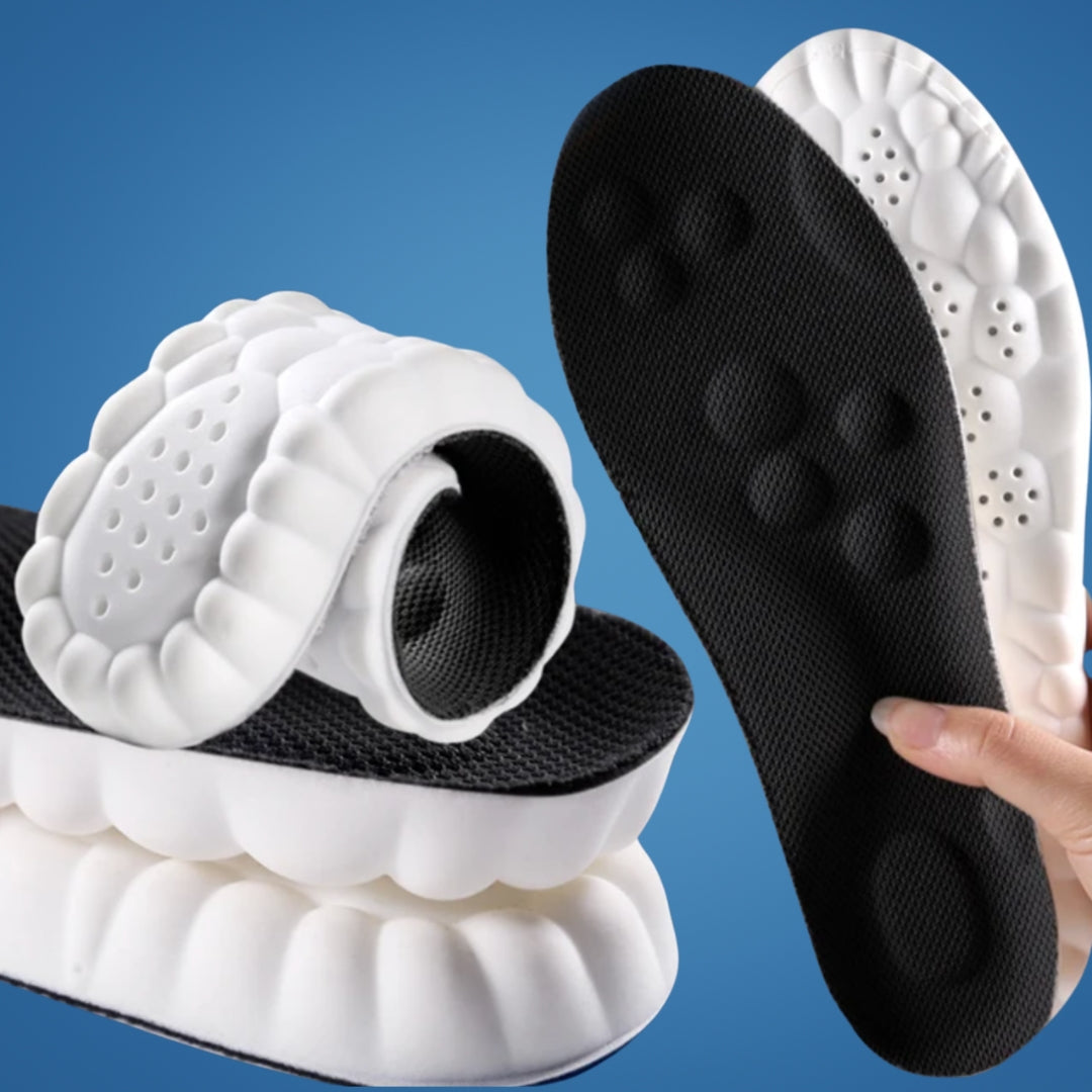 SchrittWohl Exklusiv | Laufsohlen – Schmerzfrei Gehen – Atmungsaktiv & Gepolstert – Für Aktive & Sportler