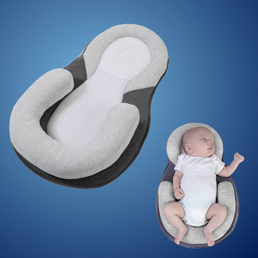 NeoNest | Verstellbares Babybett – Gegen Plattkopf – Fördert gesunden Schlaf – Lindert Reflux und Koliken bei Moderngeborenen