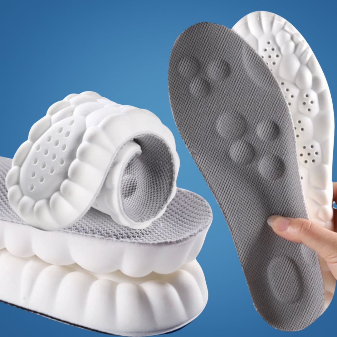 SchrittWohl Exklusiv | Laufsohlen – Schmerzfrei Gehen – Atmungsaktiv & Gepolstert – Für Aktive & Sportler