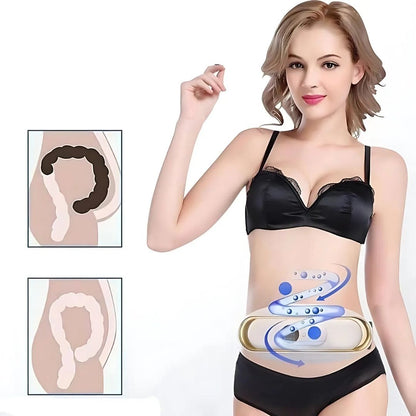 SlimKern Exklusiv Bauch Lipo Fettverbrenner – Schlankheitsgürtel mit EMS-Vibration & Wärmetherapie für Fettabbau & Schmerzlinderung