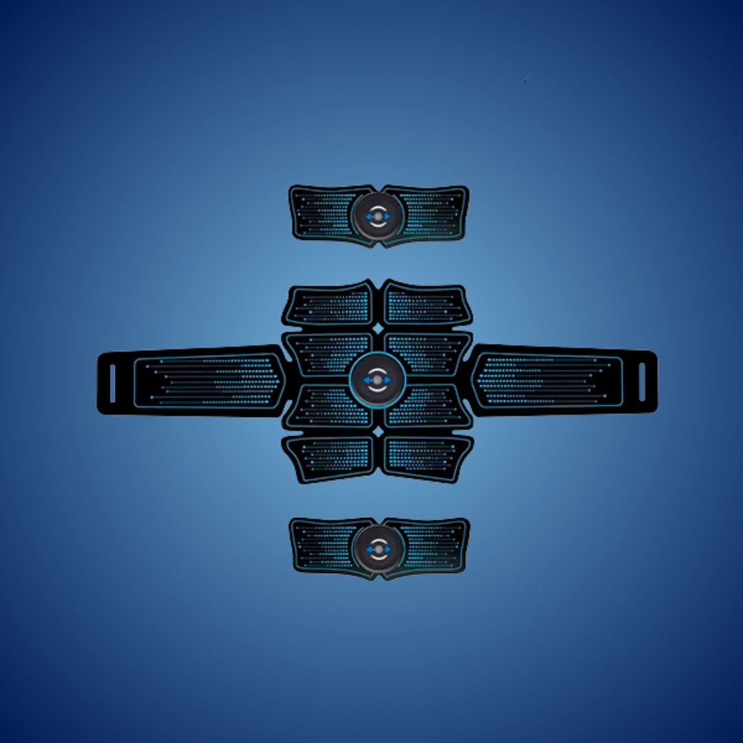 CorePulse Exklusiv Elektrischer Muskelstimulator | Gürtel zur Muskelstraffung – Fettabbau & Regeneration nach dem Training