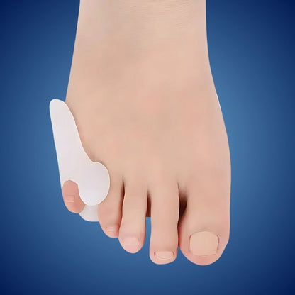 BunionGuard Exklusiv Quintus Varus | Zehenspreizer für den kleinen Zeh - Ballenschutzgel - Fehlstellungskorrektur - Schmerzlinderung
