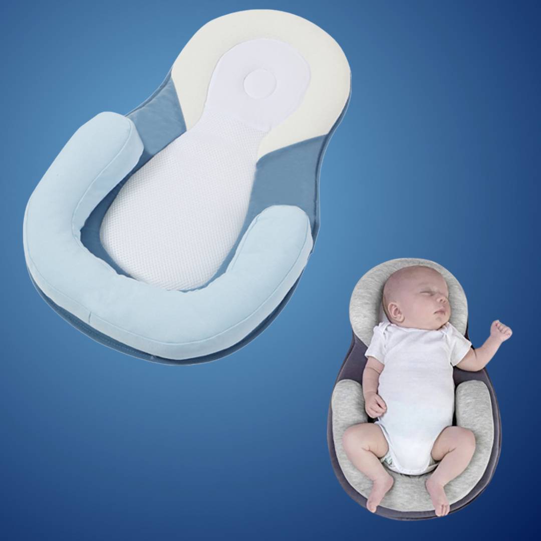 NeoNest | Verstellbares Babybett – Gegen Plattkopf – Fördert gesunden Schlaf – Lindert Reflux und Koliken bei Moderngeborenen