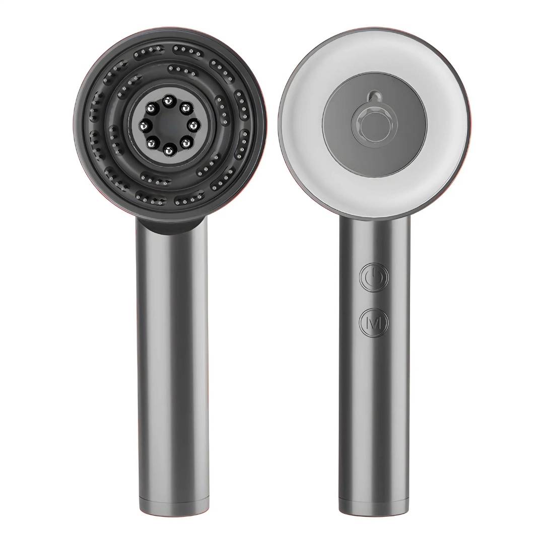 ScalpWunder Exklusiv | 3-in-1 Kopfhautmassagebürste – Haarwachstumsstimulator – Wasserdicht – Rotlichttherapie – Öl-Applikator