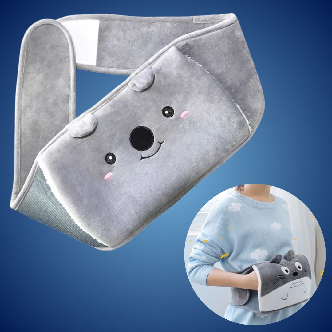 ThermoGürtel Exklusiv | Wärmflaschen Gürtel - Handsfree Heizkissen - Rückenschmerzen - Menstruationskrämpfe - Muskelentspannung - Tragbar, Verstellbar