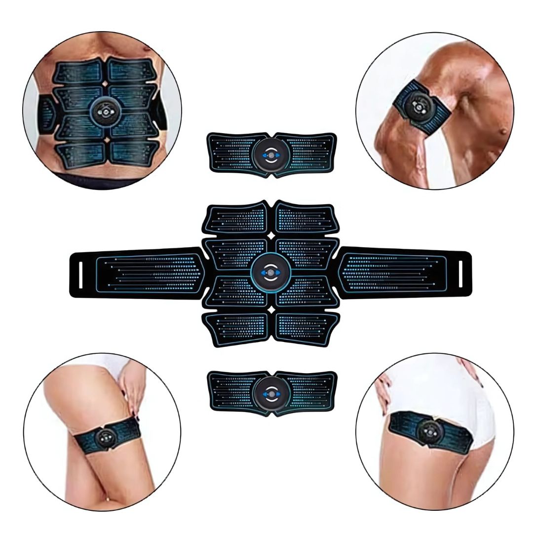 CorePulse Exklusiv Elektrischer Muskelstimulator | Gürtel zur Muskelstraffung – Fettabbau & Regeneration nach dem Training