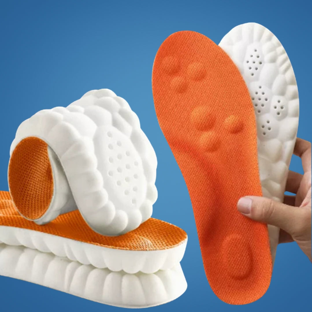 SchrittWohl Exklusiv | Laufsohlen – Schmerzfrei Gehen – Atmungsaktiv & Gepolstert – Für Aktive & Sportler