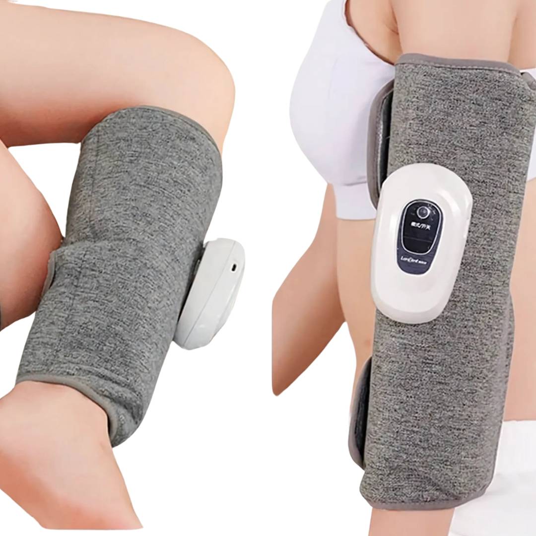 LegRevive Exklusiv | 3-in-1 Massagegerät - Schmerzlindernde und revitalisierte Beine - Wärme Luftkompression - Tiefenkneten für Durchblutung & Erholung