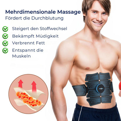 CorePulse Exklusiv Elektrischer Muskelstimulator | Gürtel zur Muskelstraffung – Fettabbau & Regeneration nach dem Training