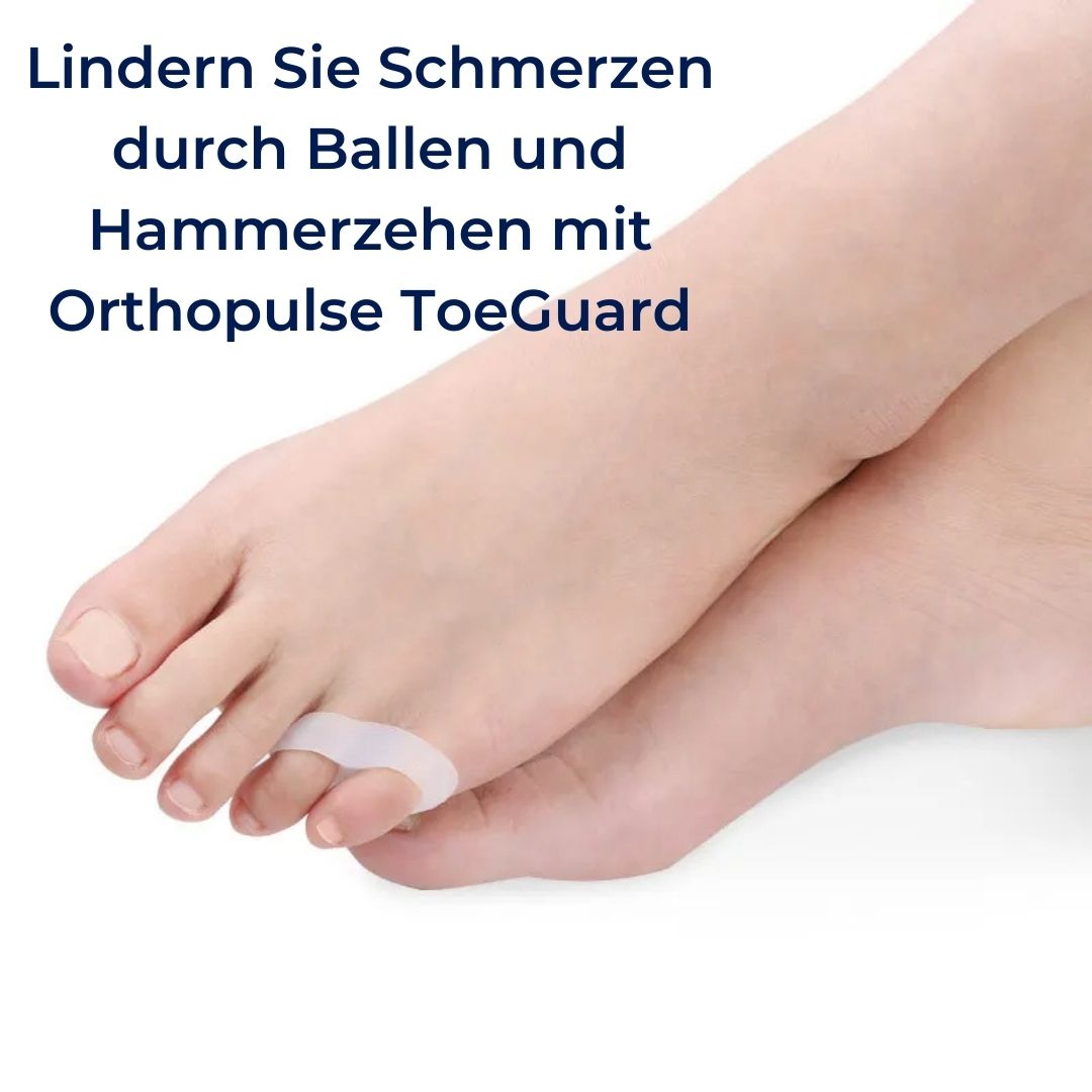 ToeGuard Exklusiv Orthopädische Zehenspreizer | Bunionette-Korrektor für kleinen Zeh, Hallux Valgus, Hammerzehen & Zehenausrichtung