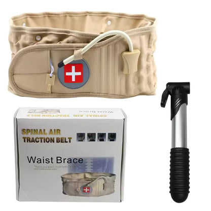 WirbelFit Exklusiv | Lendengurt mit Lufttraktion – Rückenstütze für Schmerzlinderung & Haltungskorrektur