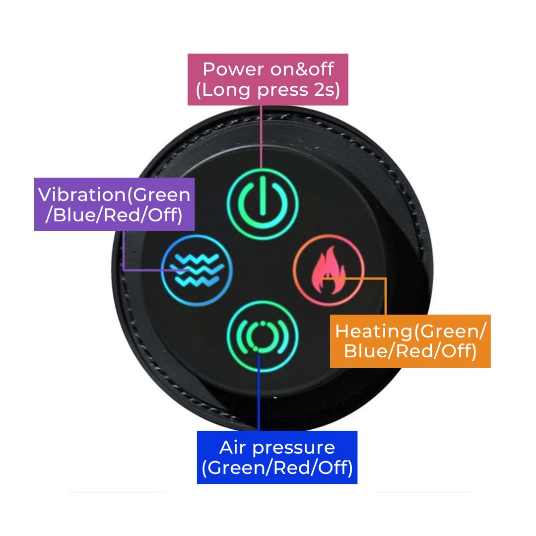 ReliefFlex Exklusiv | Elektrisches Fußmassagegerät – Verstellbare Bandage für Schmerzlinderung & Muskelentspannung am Fußgelenk