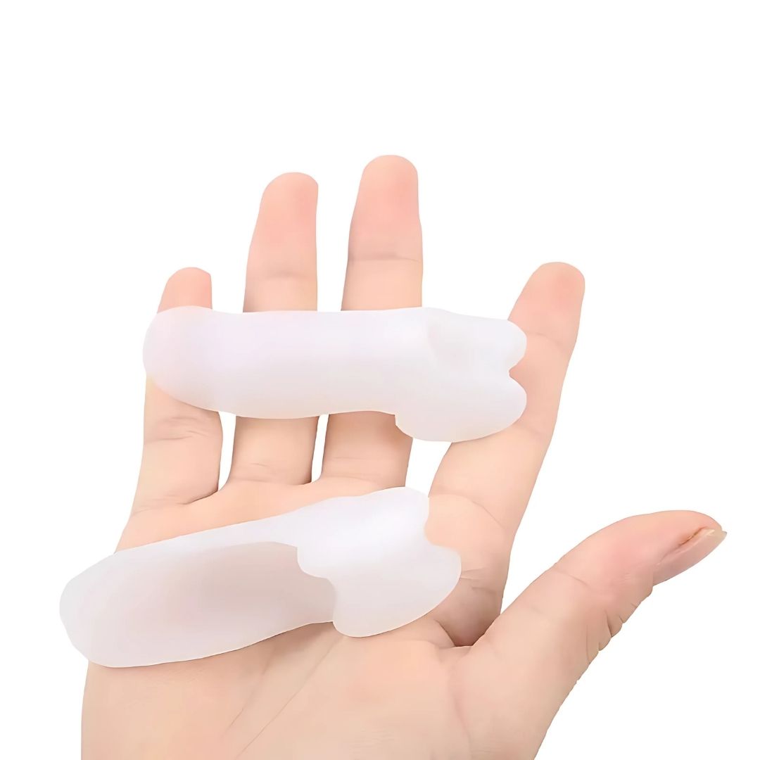 BunionGuard Exklusiv Quintus Varus | Zehenspreizer für den kleinen Zeh - Ballenschutzgel - Fehlstellungskorrektur - Schmerzlinderung