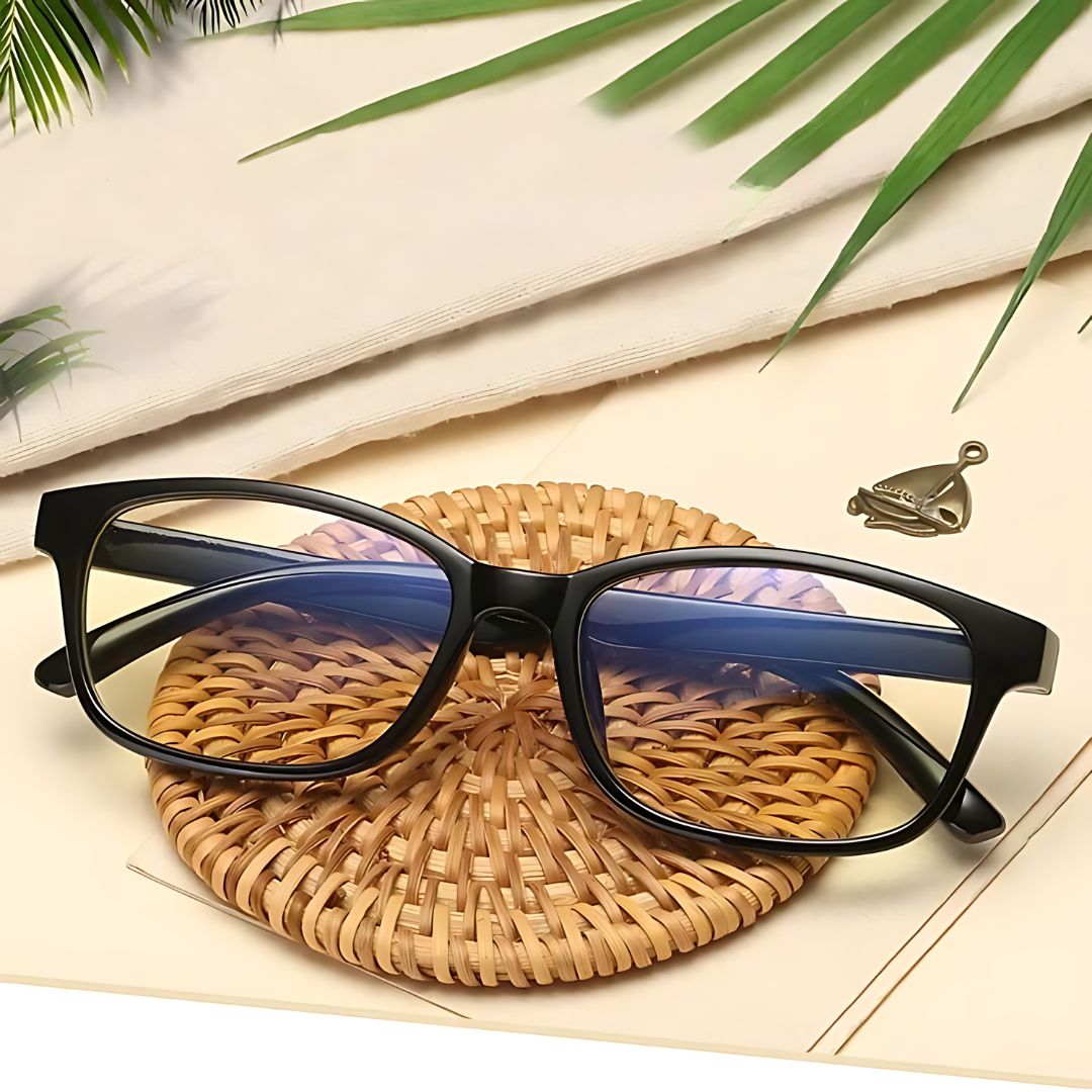 VisionGuard Exklusiv Brille mit Blaulichtfilter | Reduziert Augenbelastung & verbessert Schlaf | Für Bildschirme – Antireflexbeschichtung