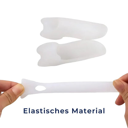 BunionGuard Exklusiv Quintus Varus | Zehenspreizer für den kleinen Zeh - Ballenschutzgel - Fehlstellungskorrektur - Schmerzlinderung