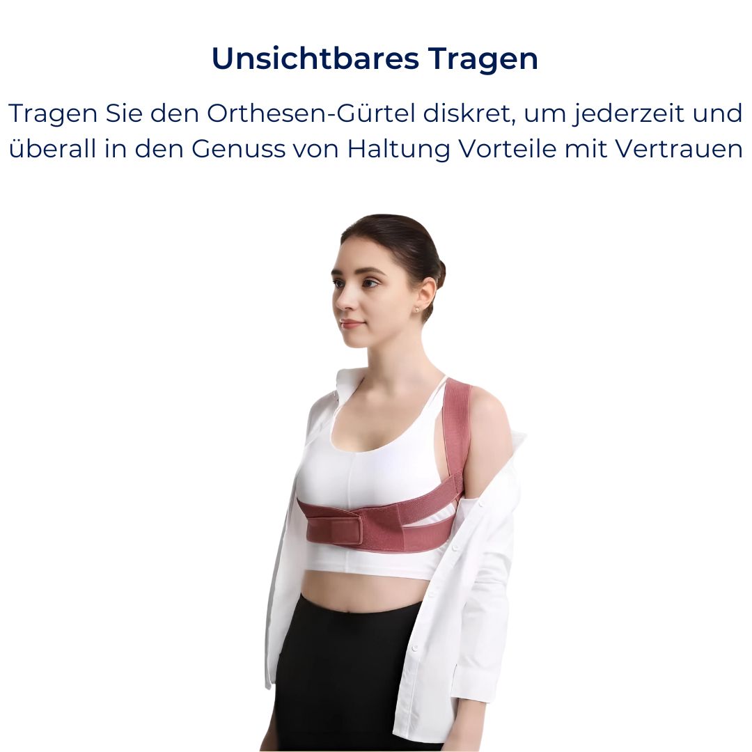 SpineAlign Exklusiv Haltungskorrektor | Verstellbare Stütze für Rücken & Schultern – Lindert Schmerzen & verbessert die Haltung