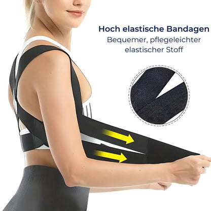 SpineAlign Exklusiv Haltungskorrektor | Verstellbare Stütze für Rücken & Schultern – Lindert Schmerzen & verbessert die Haltung