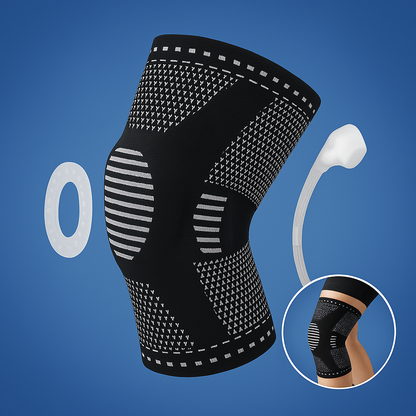 FlexiStabil Exklusiv | Elastische Kniebandage - Stabilität - Schmerzlinderung - Kompression - Verletzungen, Arthritis, Sport, Erholung