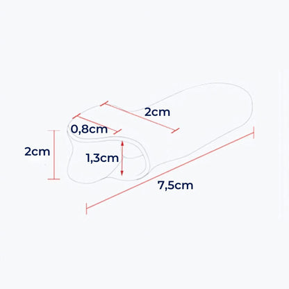BunionGuard Exklusiv Quintus Varus | Zehenspreizer für den kleinen Zeh - Ballenschutzgel - Fehlstellungskorrektur - Schmerzlinderung