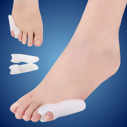 BunionGuard Exklusiv Quintus Varus | Zehenspreizer für den kleinen Zeh - Ballenschutzgel - Fehlstellungskorrektur - Schmerzlinderung