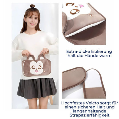 ThermoGürtel Exklusiv | Wärmflaschen Gürtel - Handsfree Heizkissen - Rückenschmerzen - Menstruationskrämpfe - Muskelentspannung - Tragbar, Verstellbar