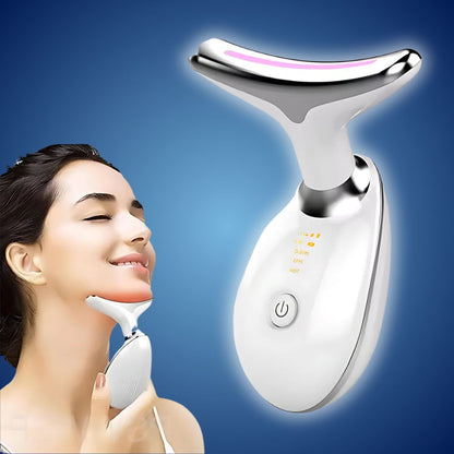 LumiLift Exklusiv | EMS Gesichtsformer – Mikrostrom Hautstraffung – Anti-Aging Gerät – Doppelkinn Reduktion & Falten Glättung