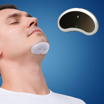 SilentLuft Exklusiv | Anti-Schnarch-Gerät – Besser schlafen – Schnarchsensor – Muskelstimulation – USB-ladbar – Komfortabel & tragbar