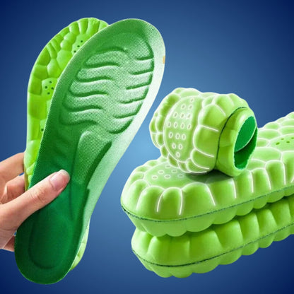 StepEase Exklusiv 4D Orthopädische Einlegesohlen | Fuß- & Fersenschmerzlinderung – Stoßdämpfend & Komfort für besseren Halt