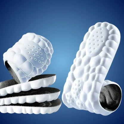 StepEase Exklusiv 4D Orthopädische Einlegesohlen | Fuß- & Fersenschmerzlinderung – Stoßdämpfend & Komfort für besseren Halt