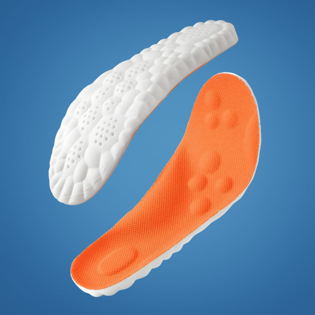 SchrittWohl Exklusiv | Laufsohlen – Schmerzfrei Gehen – Atmungsaktiv & Gepolstert – Für Aktive & Sportler