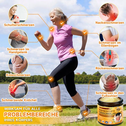 Bienengiftcreme | Salbe inklusive Bienengift, Hyaluron & Kollagen | BeeLixir