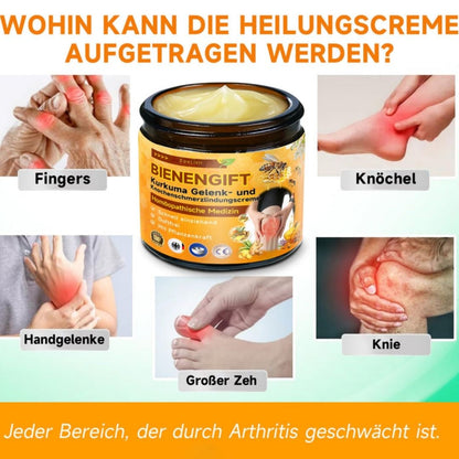 Bienengiftcreme | Salbe inklusive Bienengift, Hyaluron & Kollagen | BeeLixir