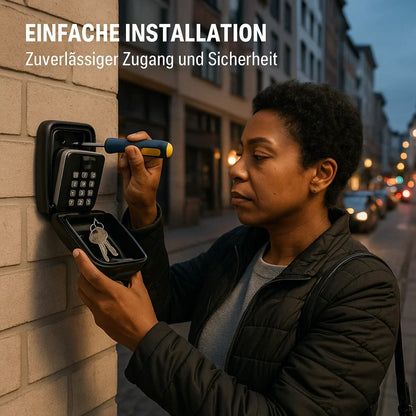 Schlüsseltresor Außen | Schlüsselsafe inklusive Code | SafeHaus